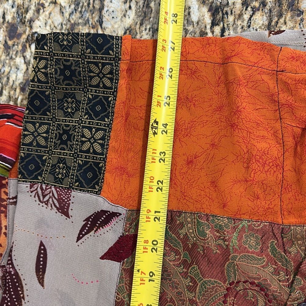 Chico's Design Patchwork Hooded Colorful Floral P… - image 7